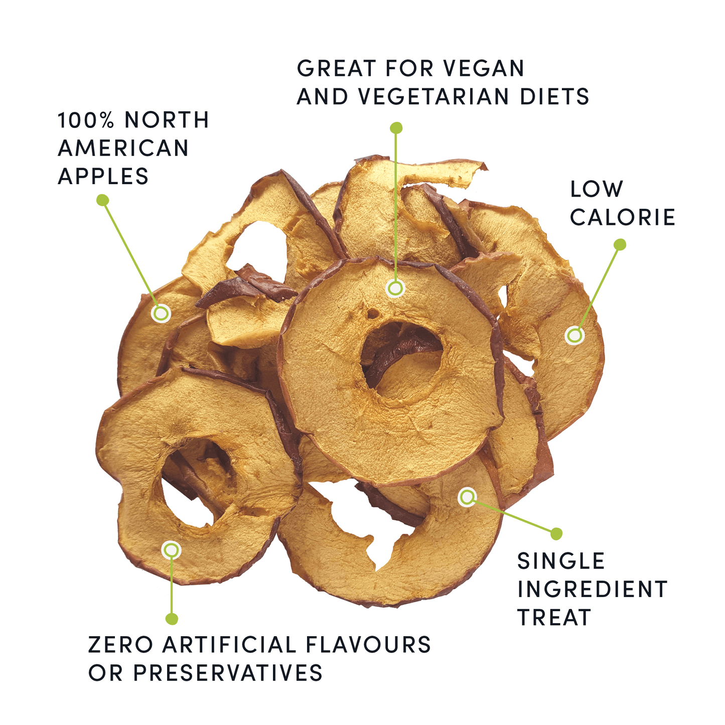 Apple Bites All Natural Dog Treats