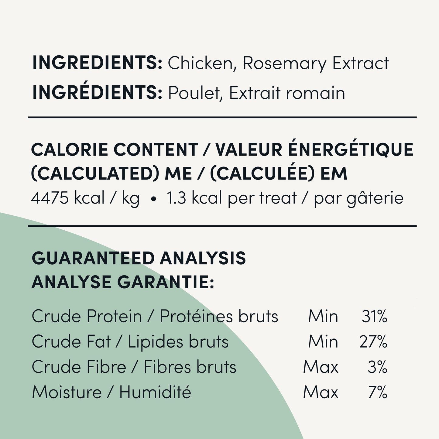 Freeze Dried Cat Treats Chicken