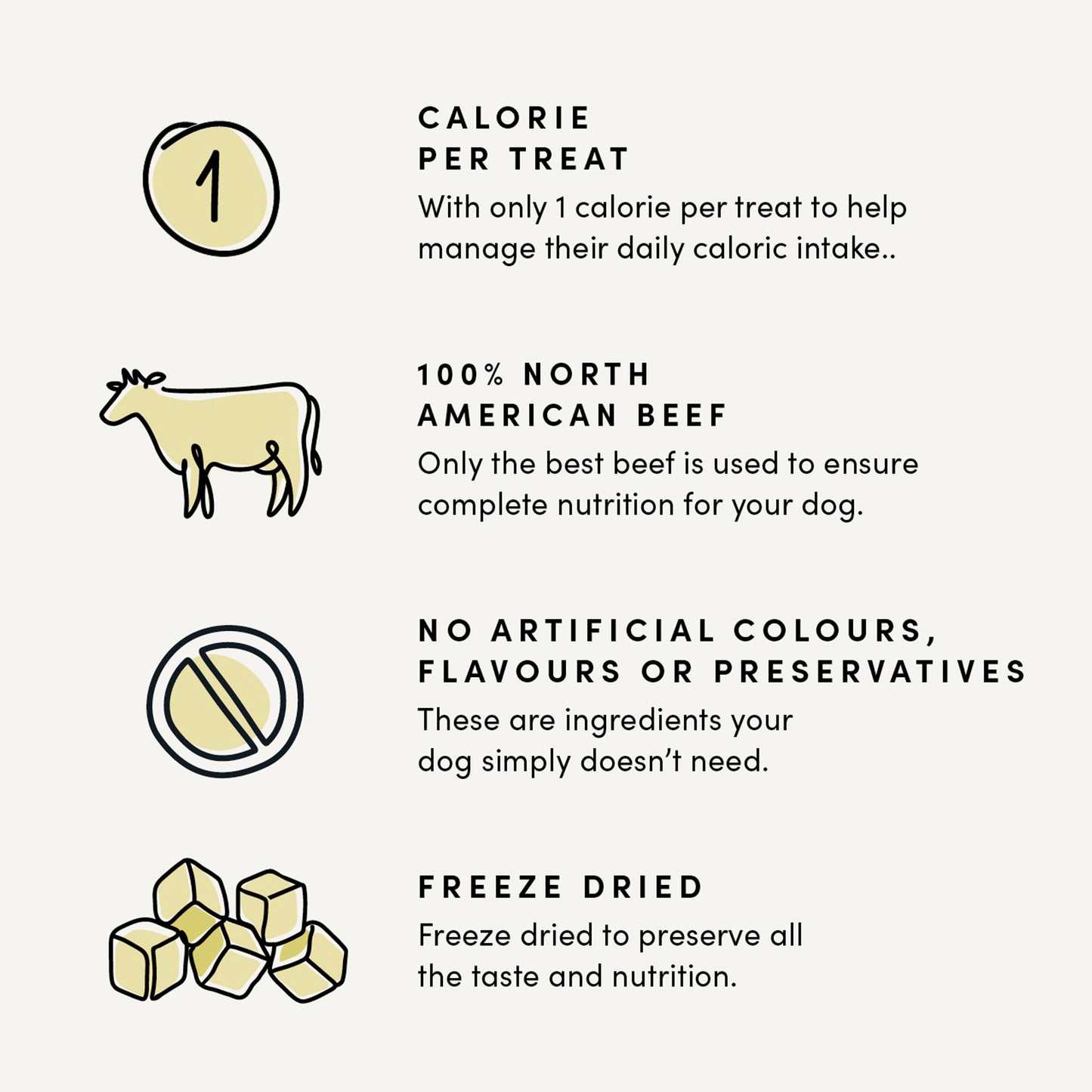 Mini Trainers Freeze-Dried Beef Liver