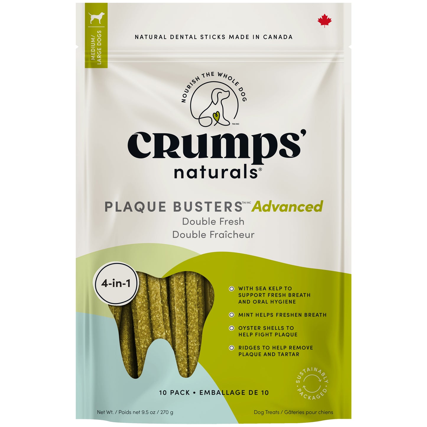 Plaque Busters Advanced Double Fresh Dental Sticks