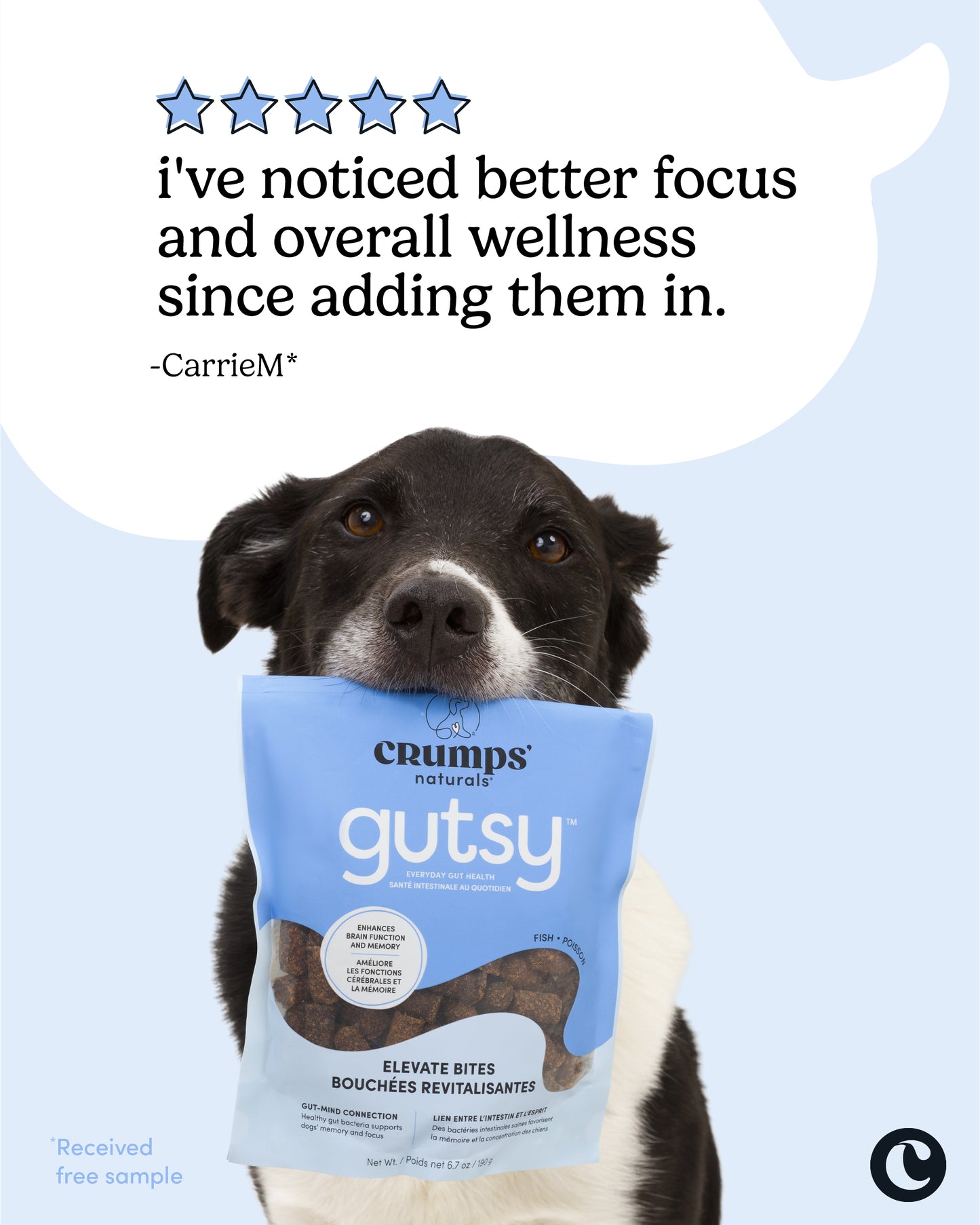 
                        
                          Crumps Naturals Elevate Bites 190g
                        
                      