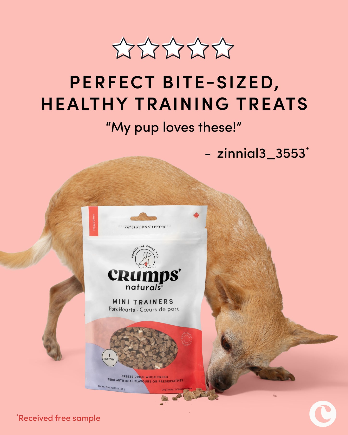 
                        
                          Mini Trainers Freeze Dried Pork Hearts
                        
                      