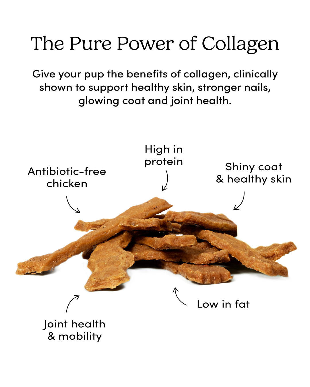 
                        
                          Chicken Collagen Jerky
                        
                      