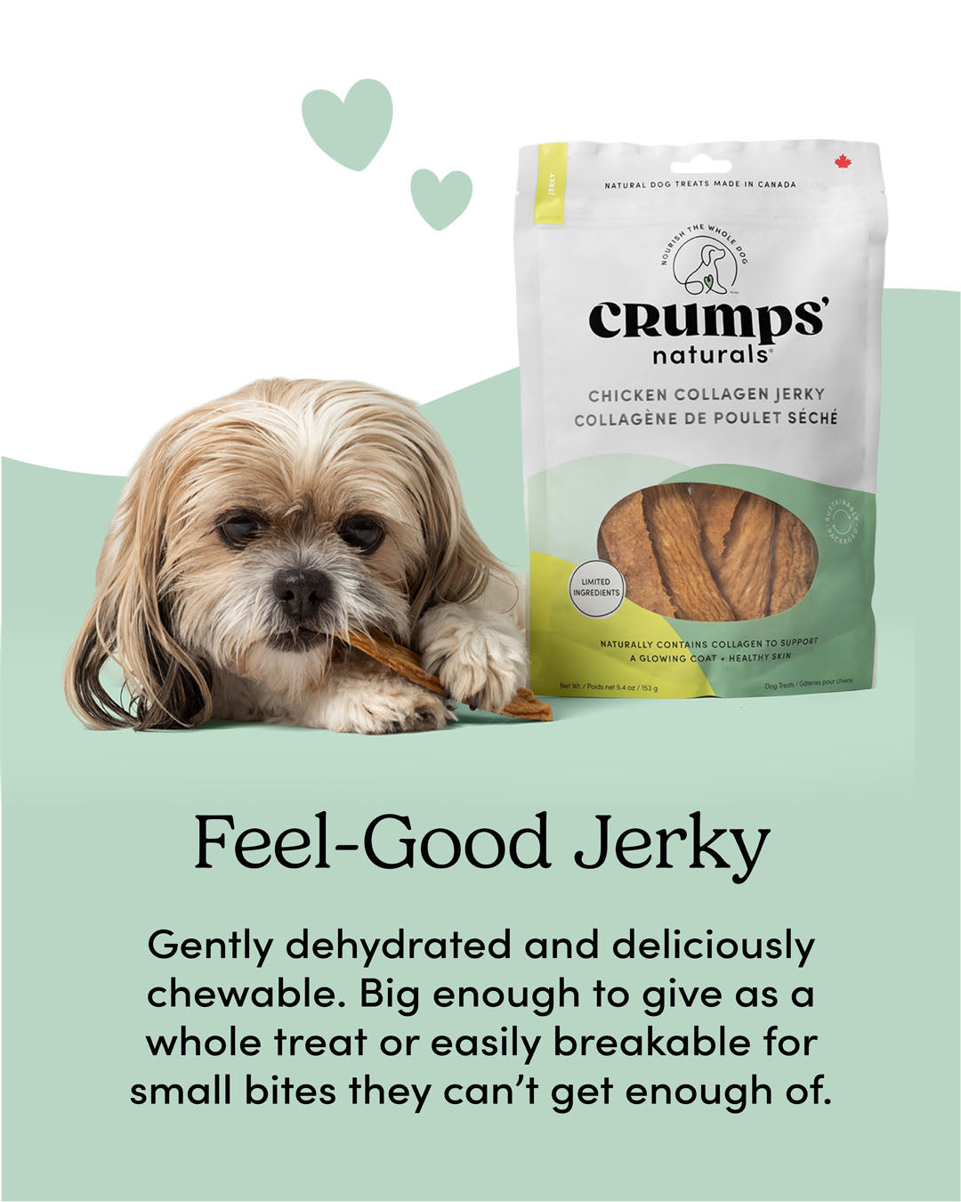 
                        
                          Chicken Collagen Jerky
                        
                      