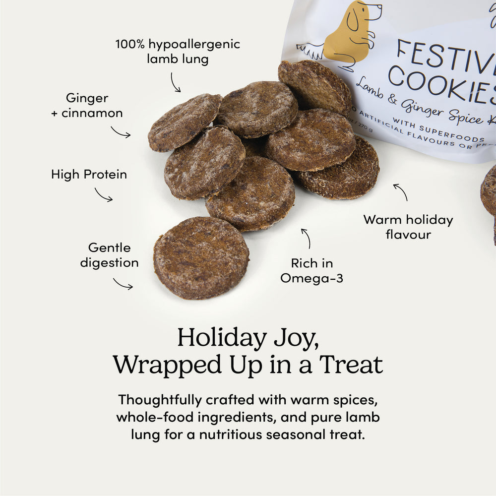 
                        
                          Festive Cookies - Lamb & Ginger Spice
                        
                      