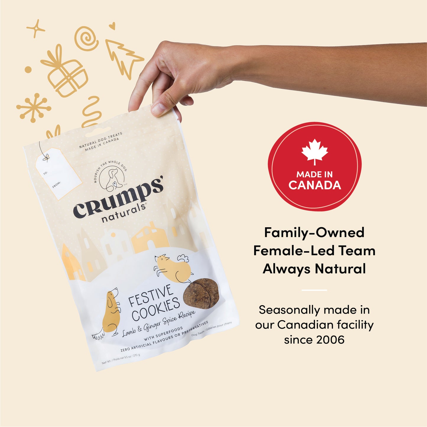 
                        
                          Festive Cookies - Lamb & Ginger Spice
                        
                      