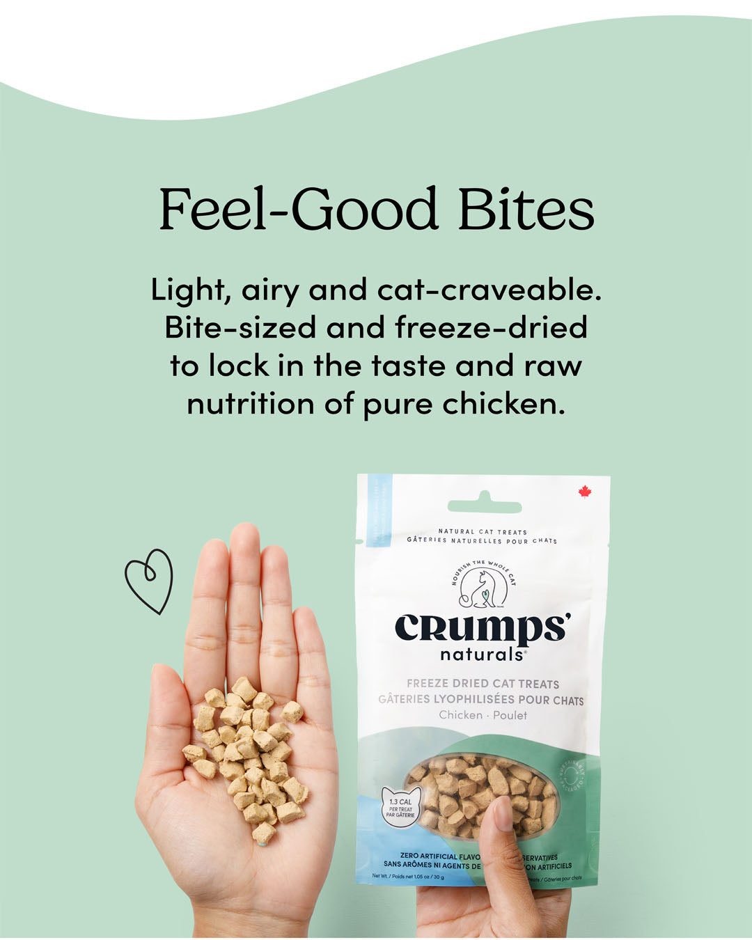 
                        
                          Freeze Dried Cat Treats Chicken
                        
                      