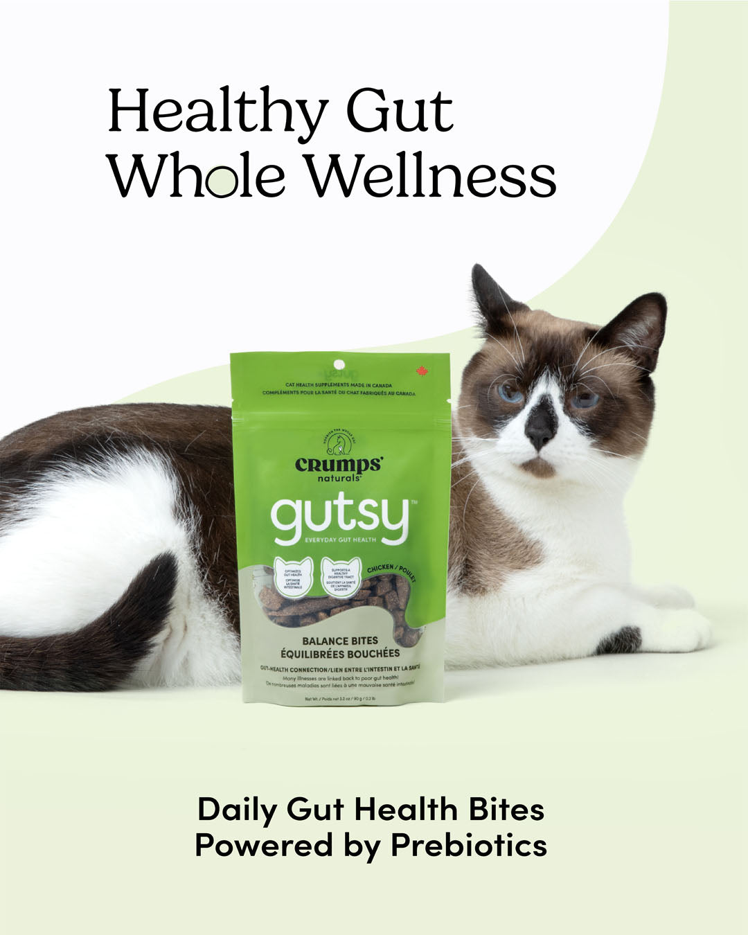 
                        
                          Crumps Naturals Gutsy Cat - Balance Bites 3.2oz
                        
                      