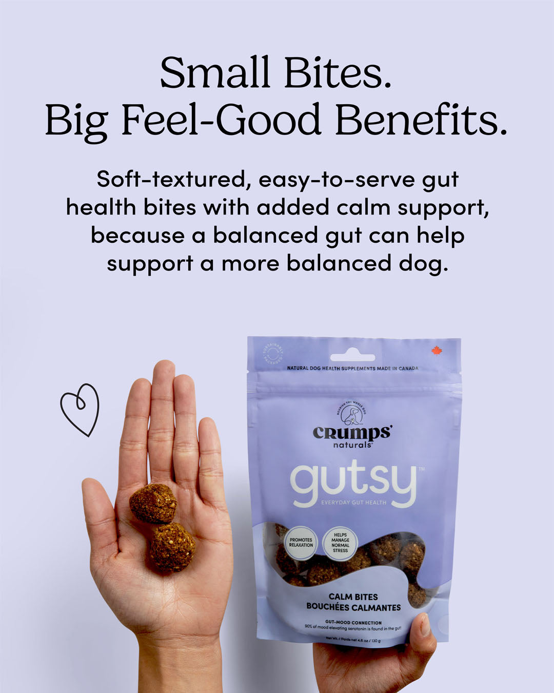 
                        
                          Gutsy Calm Bites
                        
                      