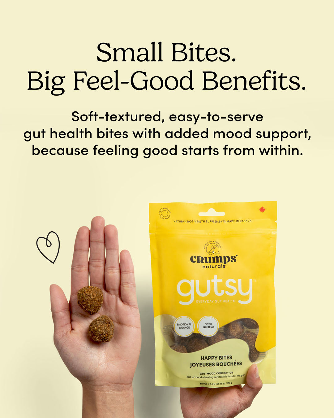 
                        
                          Gutsy Happy Bites
                        
                      