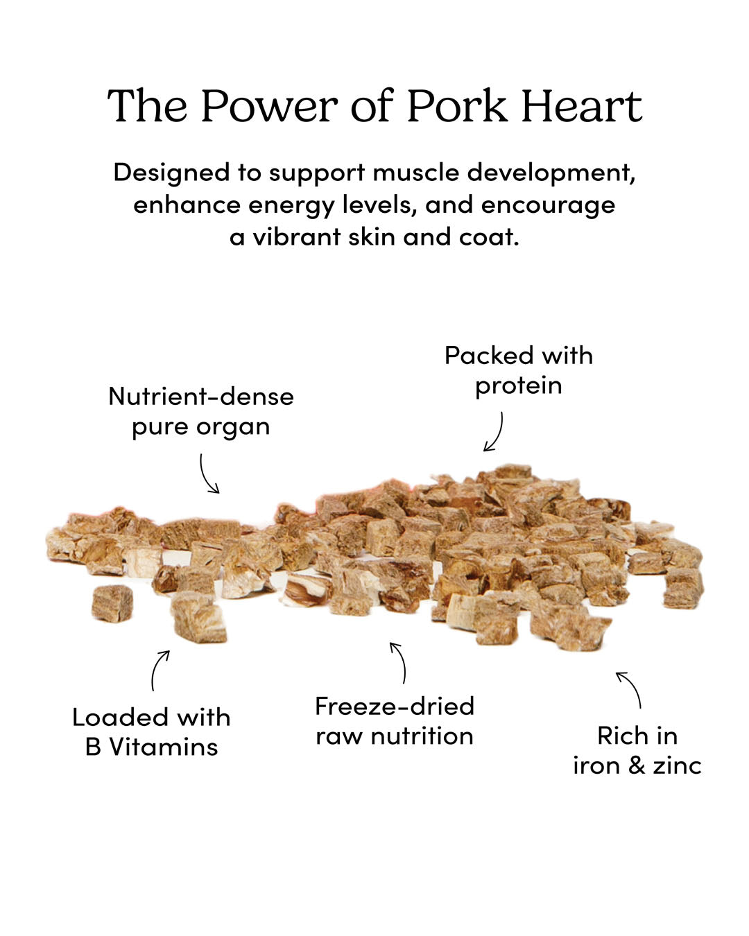 
                        
                          Mini Trainers Freeze Dried Pork Hearts
                        
                      