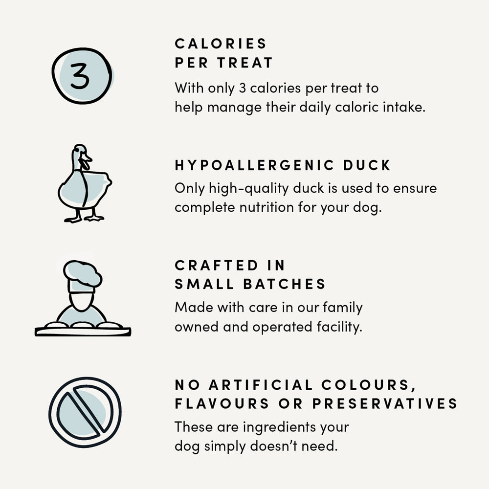 Semi Moist Duck Mini Trainers1