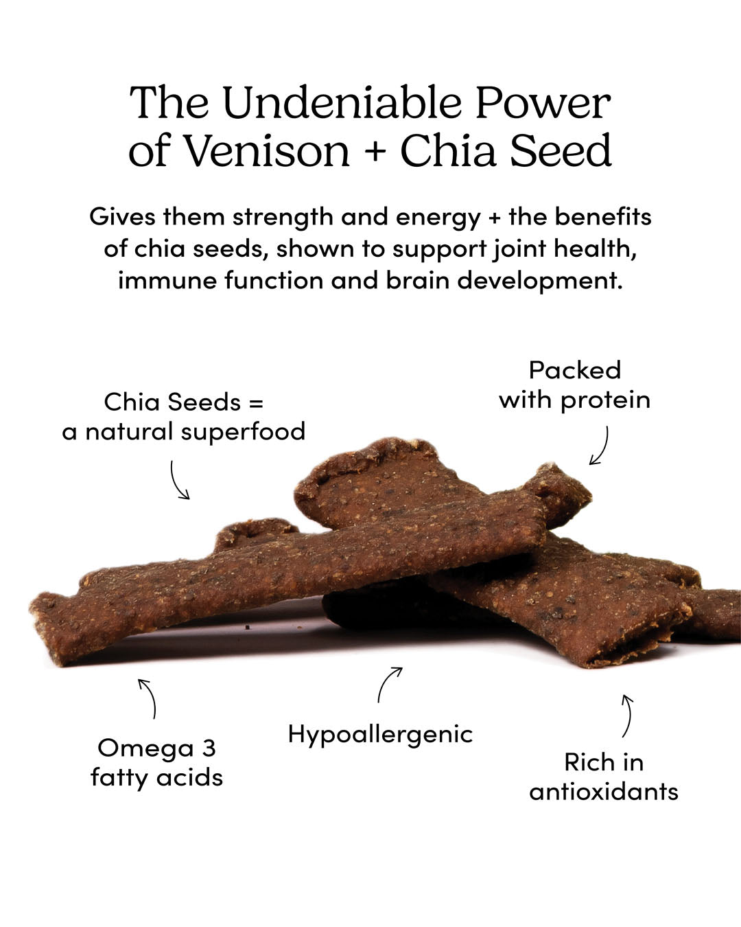 
                        
                          Venison Chia Jerky
                        
                      