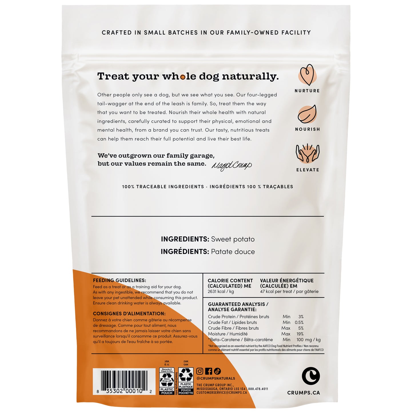 
                        
                          Sweet Potato Chews
                        
                      